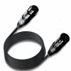 KABEL XLR - XLR MIKROFONOWY KONSOLI WZMACNIACZA KAMERY GŁOŚNIKÓW DJ 5 METR (tds0677)